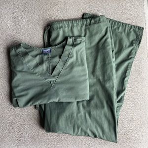 Plus Size Cherokee Scrubs Set